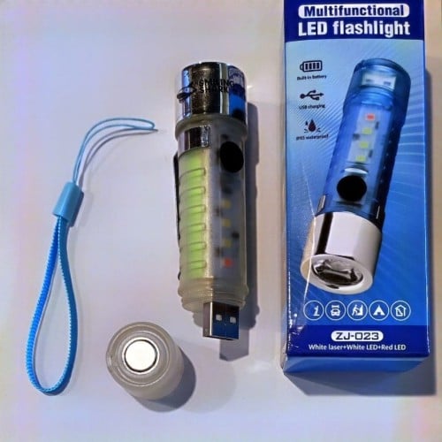 كشاف يدوي للجيب قابل للشحن