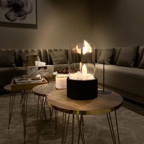 Table top fireplace