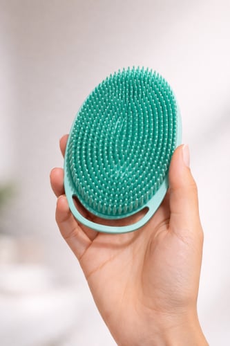 فرشاة السيلكون للجسم