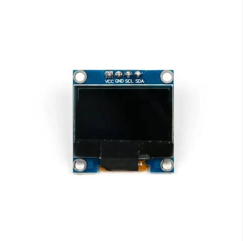 شاشة OLED زرقاء 0.96 بوصة I2C – SSD1306