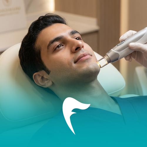 ليزر 4 مناطقة +رتوش (اي منطقة من اختيارك)