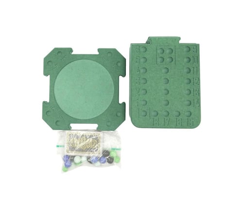 جاكارو الرحلات الأخضر jackaroo 54*54 مع شنطة