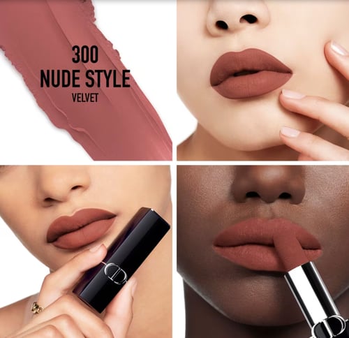 ديور أحمر الشفاه مخملي فلفت