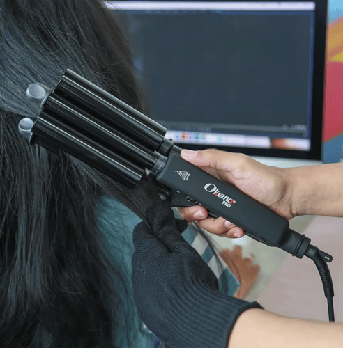 ويفي تمويج وتكسير الشعر الثلاثي من اوكيما OK-707