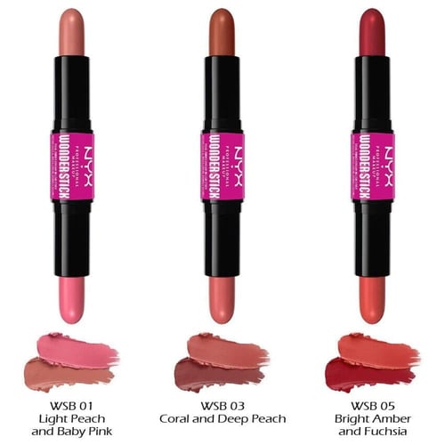 نكس أحمر الخدود ووندر ستيك لايت بيتش و بابي بينك