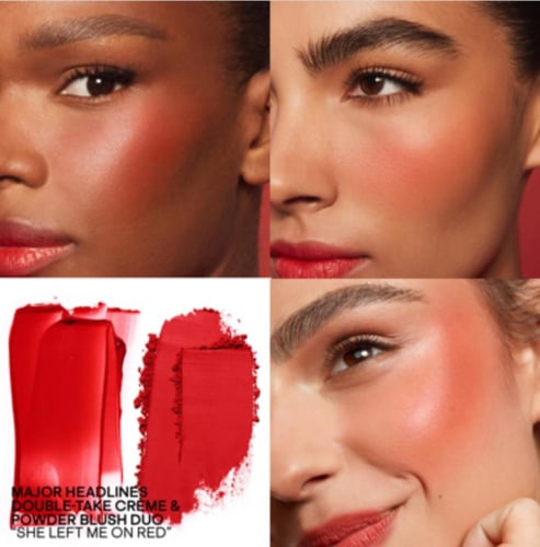 أحمر خدود كريمي و باودر باتريك تا