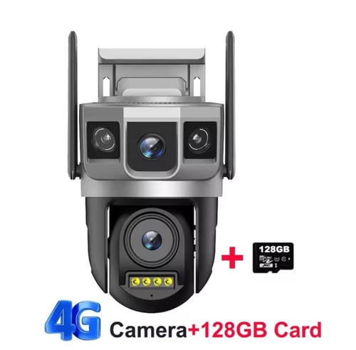 كاميرات مراقبة ثلاثية العدسات - شريحة - 12mp وبدقة...