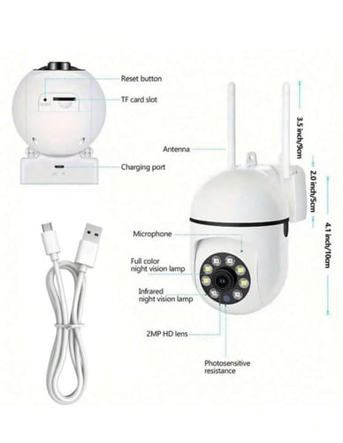 كاميرات مراقبة واي فاي داخلي بدقة 3k - عدسة متحركة...