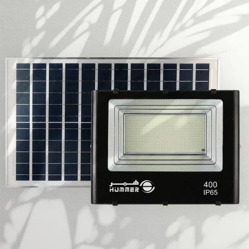 كشاف طاقة شمسية 400 واط للمساحات الكبيرة