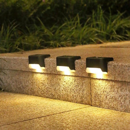 إضاءات ممرات حدائق بالطاقة الشمسية - 3 قطع