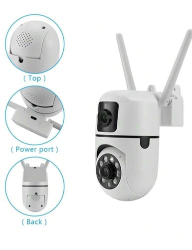 كاميرات مراقبة واي فاي داخلي - نظام عدستين