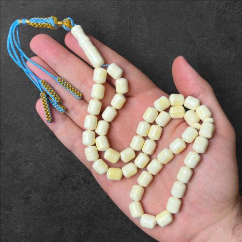 سبحة تراب كهرمان بولندي برائحة 9.2 ملم