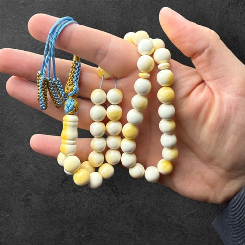 سبحة تراب كهرمان بولندي برائحة 10 ملم