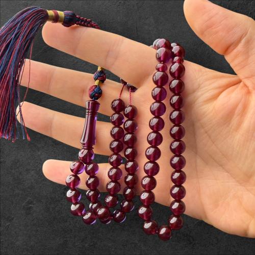 سبحة زعفران حرباء 8.6 ملم