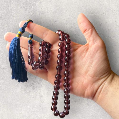 سبحة زعفران برائحة 11 ملم