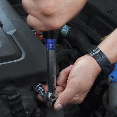 مفتاح عزم الدوران القابل للتعديل 1/4 بوصة، 5-25 ني...