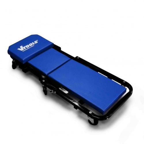 كرسي وزاحف قابل للطي 2 في 1 بأطار فولاذي عالي التح...