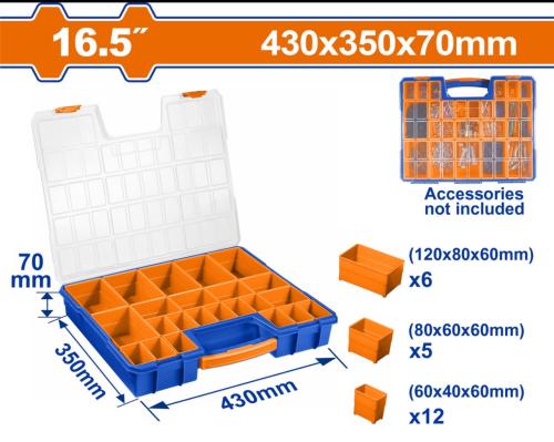 حقيبة لحفظ مسامير وكلبسات WADFOW