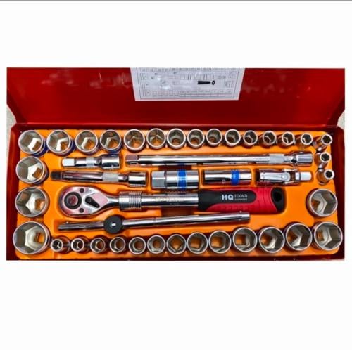 طقم عدة انش-ملي 41 قطعة 1/2 HQ tools