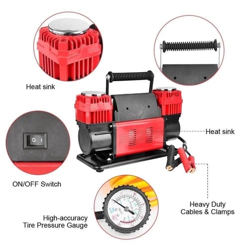 ماطور هواء 2 بستم ابو جمل من توبيز جامبو 300 لتر 9...
