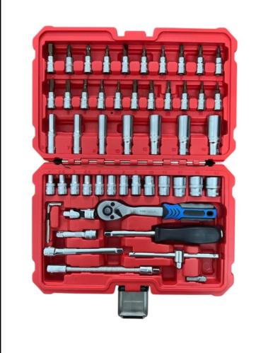 طقم عدة 1/4 51 قطعه من GS king tools
