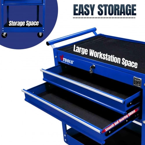 طاولة تخزين Vtools درجين