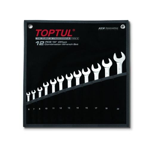 طقم مفاتيح مشترك TOPTUL عدد 12 قطعة – GPAB1204