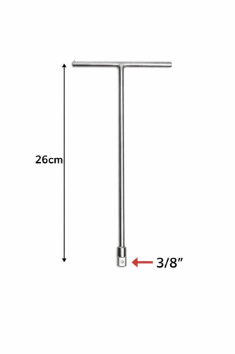 مفتاح T راس مقاس 3/8 تايوني