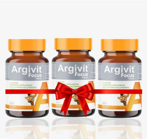 Argivit Focus كورس ٣ علب ارجيفيت فوكس لزيادة الطول...