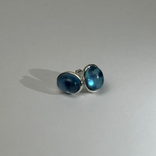 Aqua Earrings
