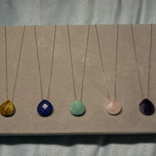 Pear necklace