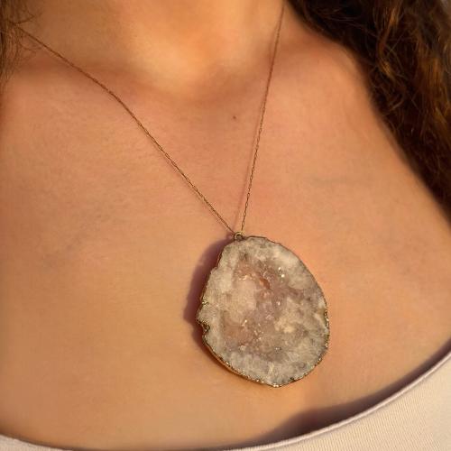 White Quartz Pendant