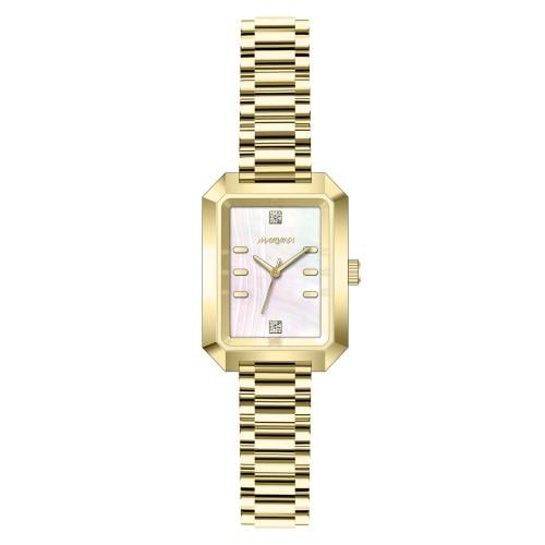 ساعة مارفينا النسائية ذهبي كامل