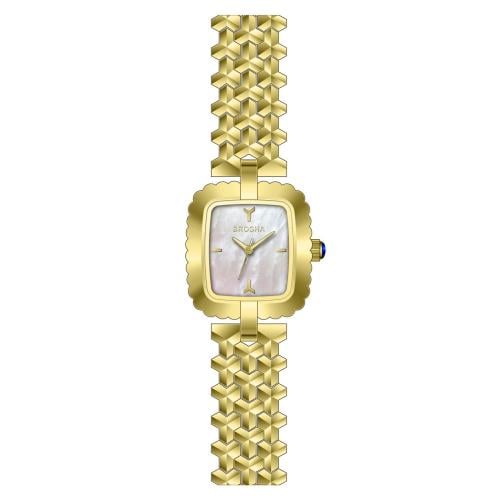 بروشا ذهبي مينا صدفي