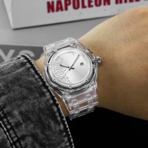 ساعة SANTA FADW رجالي شفاف