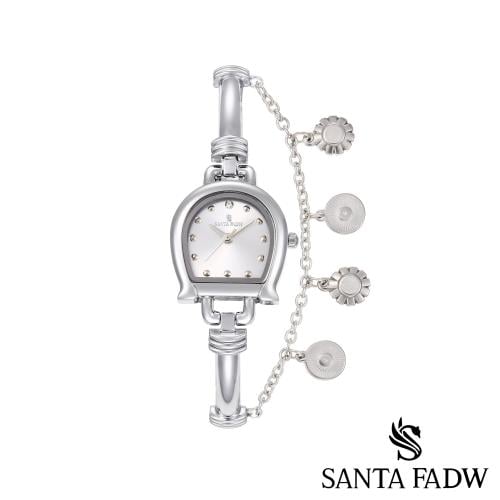 ساعة SANTA FADW نسائي فضي