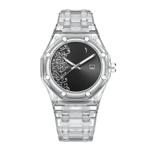 ساعة SANTA FADW رجالي شفاف