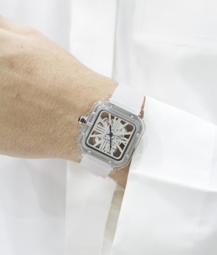 ساعه MARVINA رجالي الجديدة (شفافة)