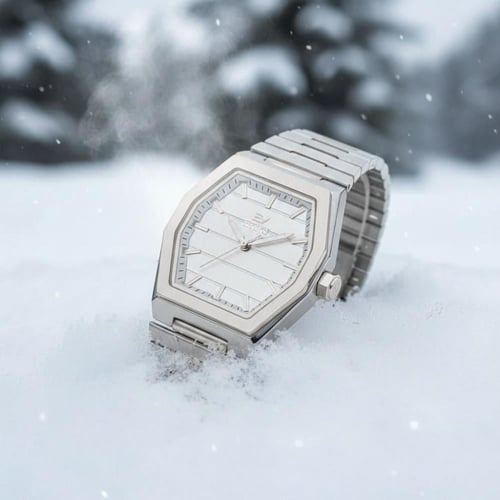 ساعة ايفرد رجالي استالنس اسستيل