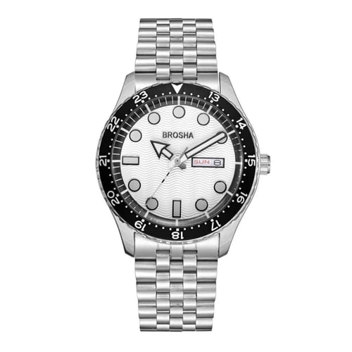 ساعة BROSHA رجالي استيل