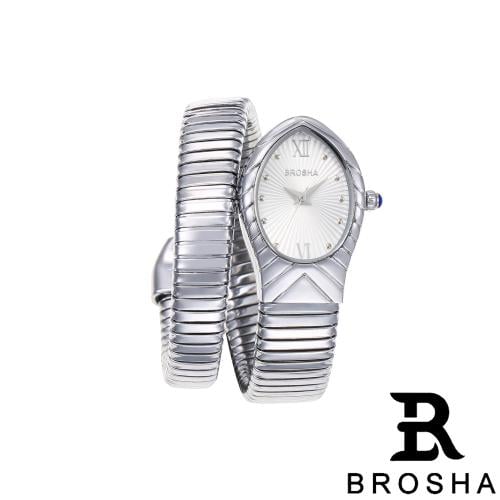 موديل BROSHA ثعبان لفه فضي