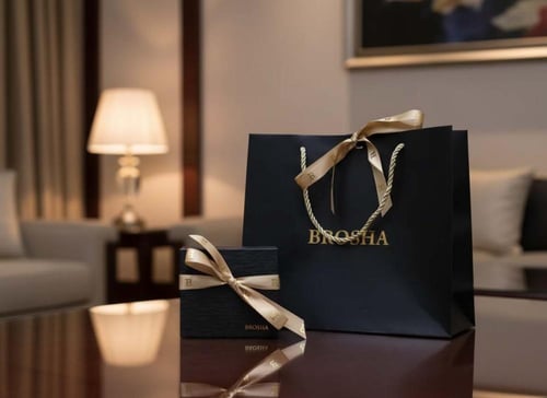 ساعة BROSHA رجالي كاربون