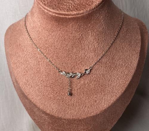Silver 925 dangling necklace