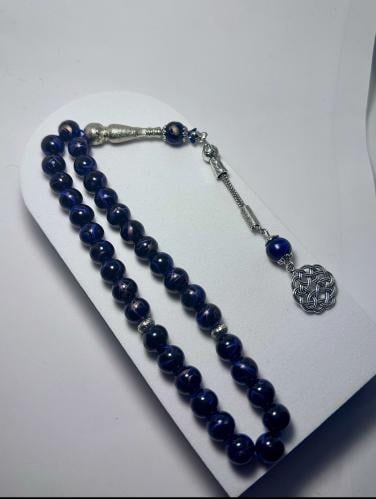 مسباح باللون ازرق - اسود - مع طربزونة