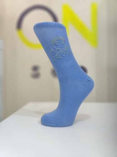 جوارب مضيئة رسومات ازرق فاتح