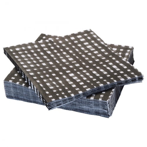 منديل ورقي كروهات أسود أبيض