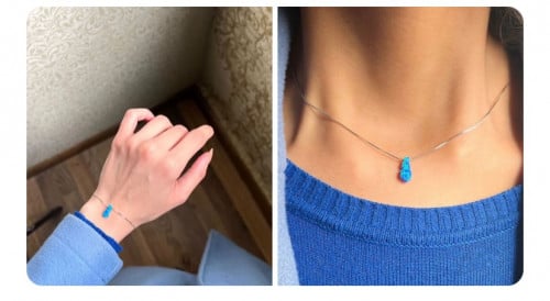 بكج حجر اوبال الازرق