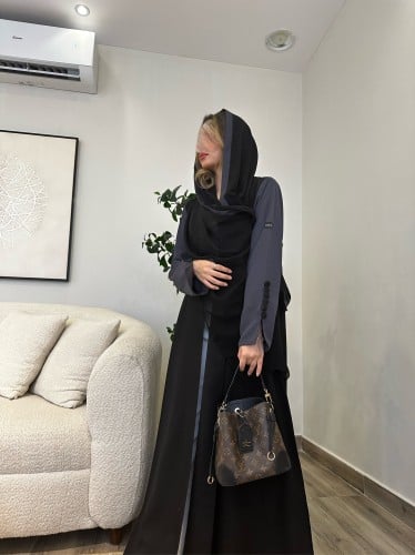 عبايه #50 رمادي