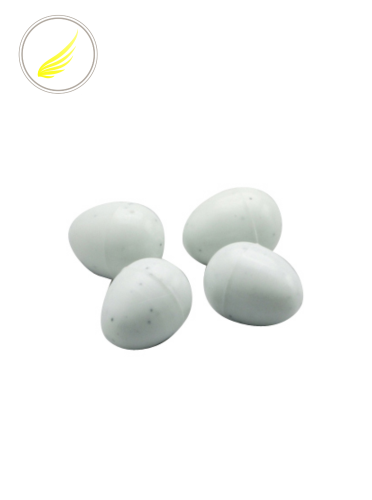 مجموعة بيض أبيض بلاستيك بحجم صغير 2GR