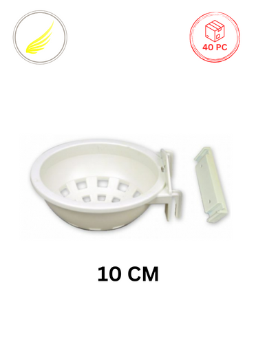 عش إيطالي اخضر أو بيج 10سم